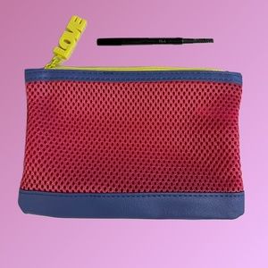 NIB IPSY LGBTQ+ makeup bag + Billion Dollar Brows Mini Micro Pencil